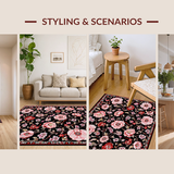 Chic Monochrome Nature Motif(Black)