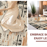 Chic Southwestern Distressed Style(Beige)