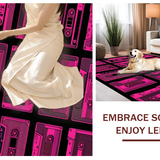 Whimsical Retro Sound Wave Style(Black)