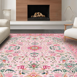 Gorgeous Pink Floral Whirl(Pink)