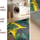 Ultra Soft Area Rug, Non Slip, Stain Resistant, Washable Area Rugs for Living Room, Bedroom, Vibrant Prehistoric Animal Aesthetic(Gray)