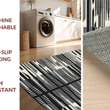 Dynamic Contemporary Zebra Artistry(Black)