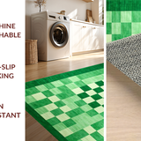 Artistic Dark Green Linear Design(Green)