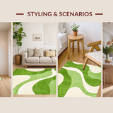 Calming Sage Abstract Expression(Green)