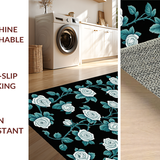 Elegant Floral Textured Delight(Blue)