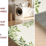 Ultra Soft Area Rug, Non Slip, Stain Resistant, Washable Area Rugs for Living Room, Bedroom, Soft Olive Natural Vibe(Beige)