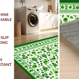 Vibrant Clover Decorative Entrance(Green)