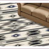 Southwestern Textured Geometric Charm(Gray)