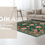 Botanical Medley in Moss Tones(Green)