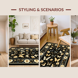 Luxurious Dark Entomological Art(Black)