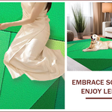 Ultra Soft Area Rug, Non Slip, Stain Resistant, Washable Area Rugs for Living Room, Bedroom, Soft Washable Abstract Bedroom Area Rug(Green)