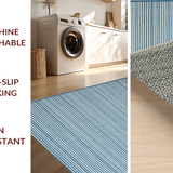 Chic Blue Minimalist Design(Blue)