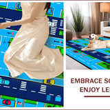 Vibrant Cityscape Educational Experience(Blue)