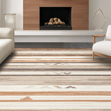 Contemporary Striped Layered Look(Beige)