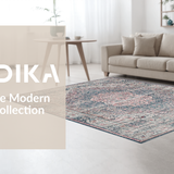 Ultra Soft Area Rug, Non Slip, Stain Resistant, Washable Area Rugs for Living Room, Bedroom, Premium Non-Slip Indoor Décor Washable Microfiber Accent Floor Mat(Gray)