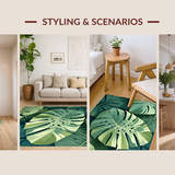 Vibrant Nature Inspired Composition(Green)