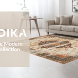 Elegant Distressed Diamond Arrangement(Beige)