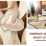 Ultra Soft Area Rug, Non Slip, Stain Resistant, Washable Area Rugs for Living Room, Bedroom, Rustic Warm Neutral Motifs(Beige)