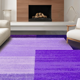 Ultra Soft Area Rug, Non Slip, Stain Resistant, Washable Area Rugs for Living Room, Bedroom, Chic Purple Shaggy Artistry(Purple)