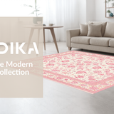 Artistic Playful Blooming Design(Ivory)