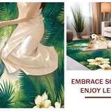 Contemporary Nature Motif Delight(Green)