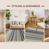 Dynamic Striped Modernist Approach(Black)