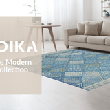 Chic Abstract Geometric Style(Blue)