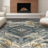Contemporary Textured Ogee(Gray)