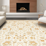 Ultra Soft Area Rug, Non Slip, Stain Resistant, Washable Area Rugs for Living Room, Bedroom, Cozy Warm Toned Textural Feel(Beige)