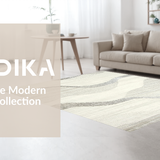 Artistic Shag with Unique Silhouettes(Beige)