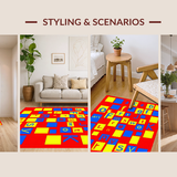 Vibrant Educational Alphabet Design(Blue)