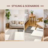 Contemporary Beige Layers(Gray)