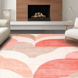 Sophisticated Pastel Circular Design(Red)