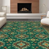 Abstract Armenian Motif Aesthetic(Green)