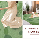 Ultra Soft Area Rug, Non Slip, Stain Resistant, Washable Area Rugs for Living Room, Bedroom, Tropical Sage Green Kitchen Runner Non-Slip(Green)