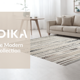 Ultra Soft Area Rug, Non Slip, Stain Resistant, Washable Area Rugs for Living Room, Bedroom, Vibrant Tribal Inspired Geometry(Gray)