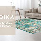 Elegant Abstract Color Fusion(Blue)