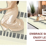 Contemporary Monochrome Linear Design(Beige)