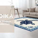 Coastal Blue Turtles Aesthetic(Beige)