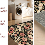 Maximalist Botanical Floral Elegance(Black)