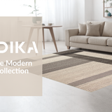 Ultra Soft Area Rug, Non Slip, Stain Resistant, Washable Area Rugs for Living Room, Bedroom, Artful Rustic Streaked Composition(Beige)