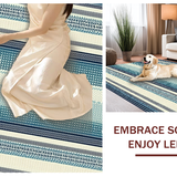 Sophisticated High Contrast Stripe Design(Beige)
