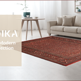 Ultra Soft Area Rug, Non Slip, Stain Resistant, Washable Area Rugs for Living Room, Bedroom, Primitive Jute Kitchen Rug with Earthy Tones(Beige)