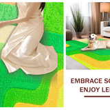 Enchanting Circular Plush Aesthetic(Green)