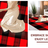 Whimsical Plaid Design Element(Red)