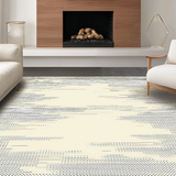 Ultra Soft Area Rug, Non Slip, Stain Resistant, Washable Area Rugs for Living Room, Bedroom, Timeless Classic Animal Design Elements(Beige)
