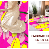 Delicate Springtime Botanical Motif(Pink)