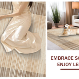 Elegant Textured Waffle Weave(Beige)