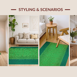 Charming Nature Inspired Entry Mat(Green)