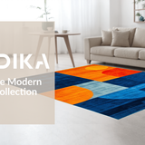 Elegant Symmetrical Color Play(Blue)